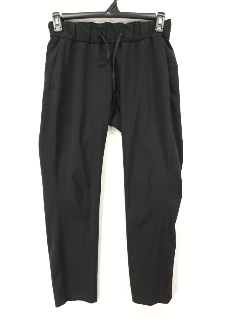 Lululemon Womens Size 6 (30x26) Black High Rise Drawstring Ankle Pants Trousers